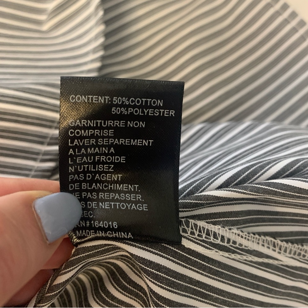 Calessa Embroidered Patchwork Split Round Neck Ti… - image 7